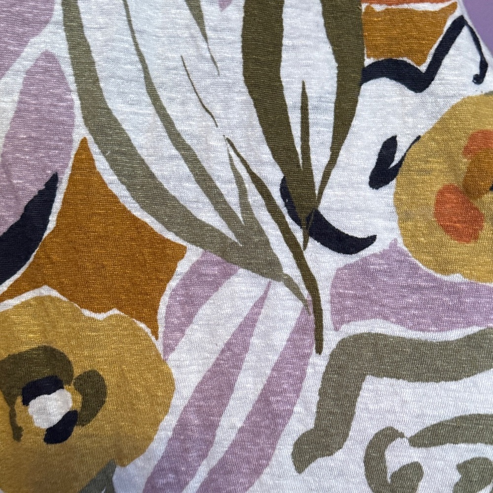 Rachel Zoe Multicolor Floral Long Sleeve Top - Picture 3 of 5